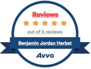 Avvo reviews badge